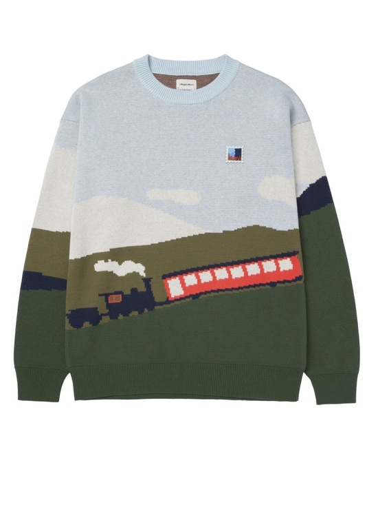 Mogul Moves Other - Ludwig Ahgren Mogul Moves Train Geography Postcard COG Washington Sweater